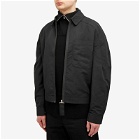 Jacquemus Men's Linu Zip Head Jacket in Black