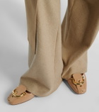 Ferragamo Oxide patent leather ballet flats