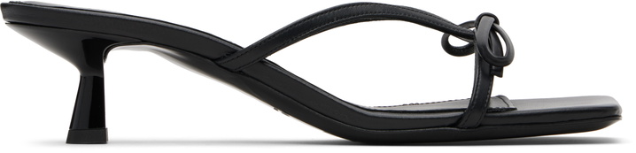 Photo: ANINE BING Black Jackie Heeled Sandals