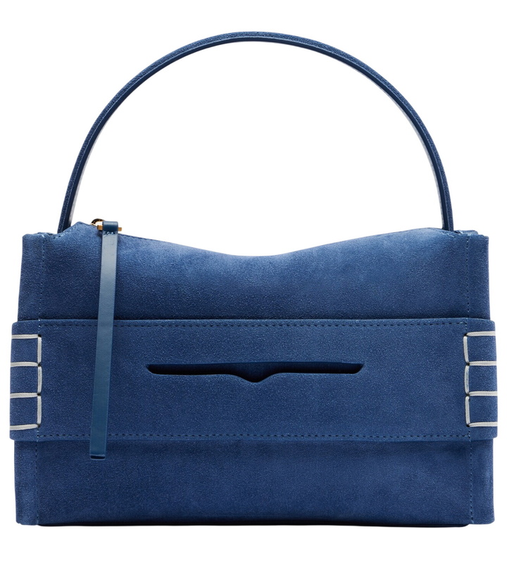 Photo: JW Anderson Loafer Small suede shoulder bag