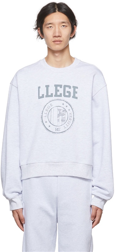 Photo: Recto Gray 'Llege' Sweater