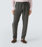 Fedeli Linen straight pants