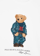 Polo Ralph Lauren Bear and Logo-print Cotton T-shirt White