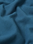 Folk - Cotton-Piqué Sweatshirt - Blue
