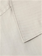 NN07 - Julio 5731 Convertible-Collar TENCEL™ Lyocell-Ripstop Shirt - Neutrals