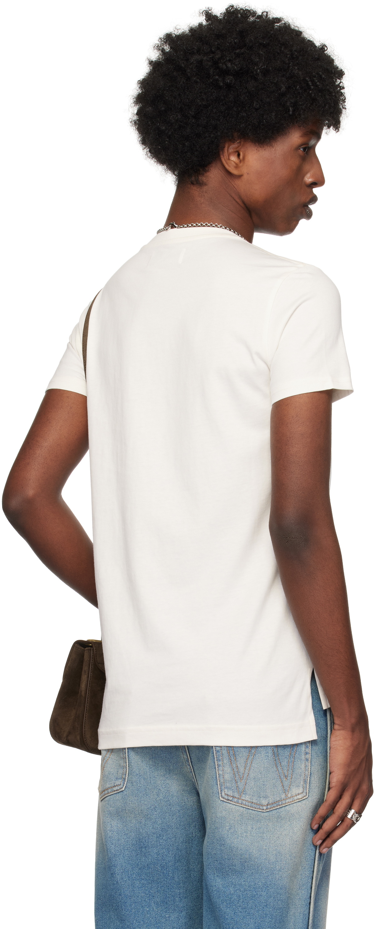 【送料&関税込】Vivienne Westwood Peru T-shirt In White Cott Vivienne Westwood White Peru T-Shirt Vivienne Westwood