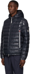 Moncler Navy Down Galion Puffer Jacket