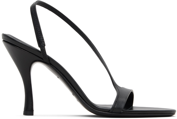 Photo: Loulou de Saison Black Arwa High Heeled Sandals