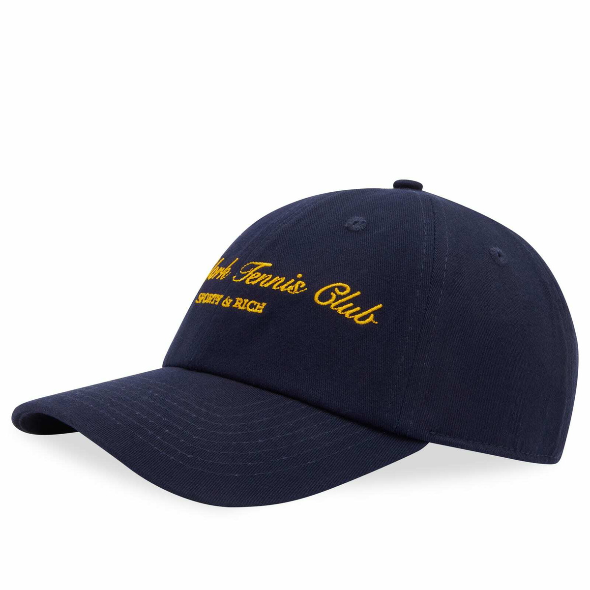 Sporty&Rich｜ (Carlyle Embroidered Hat - Almond/Navy (AC The Carlyle Souvenir Hat - Forest/White – Sporty & Rich