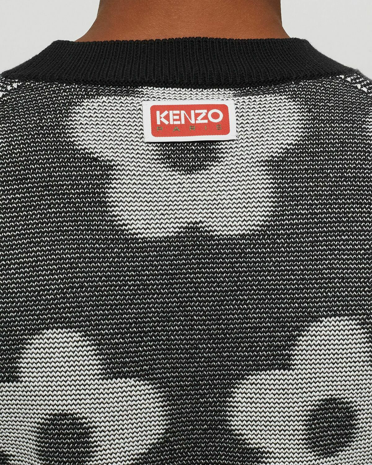 Kenzo Flower Spot Jumper Black - Mens - Pullovers Kenzo