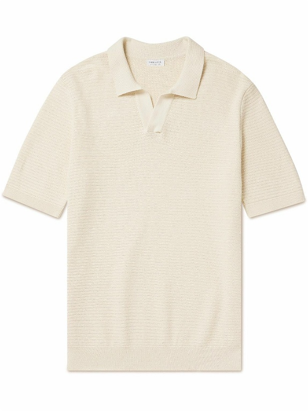 Photo: Sunspel - Cotton Polo Shirt - Neutrals