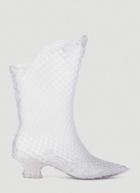 Y/Project - x Melissa Court Boots in Transparent