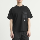 And Wander Men's Pocket T-Shirt in Black