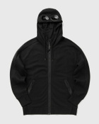 C.P. Company SWEATSHIRTS - HOODED OPEN Black Mens Hoodies/Zipper