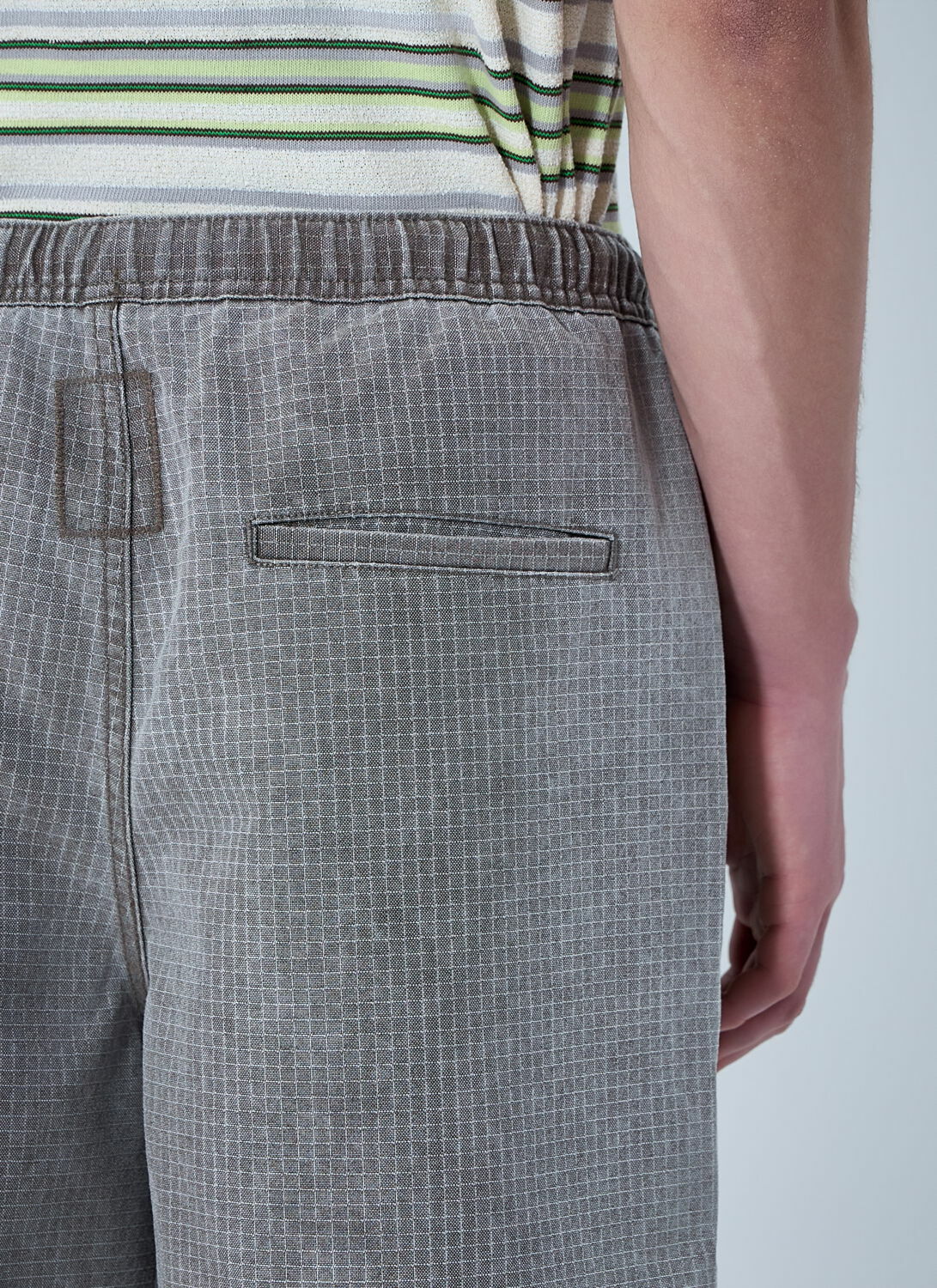Brain Dead Belted Cotton Shorts