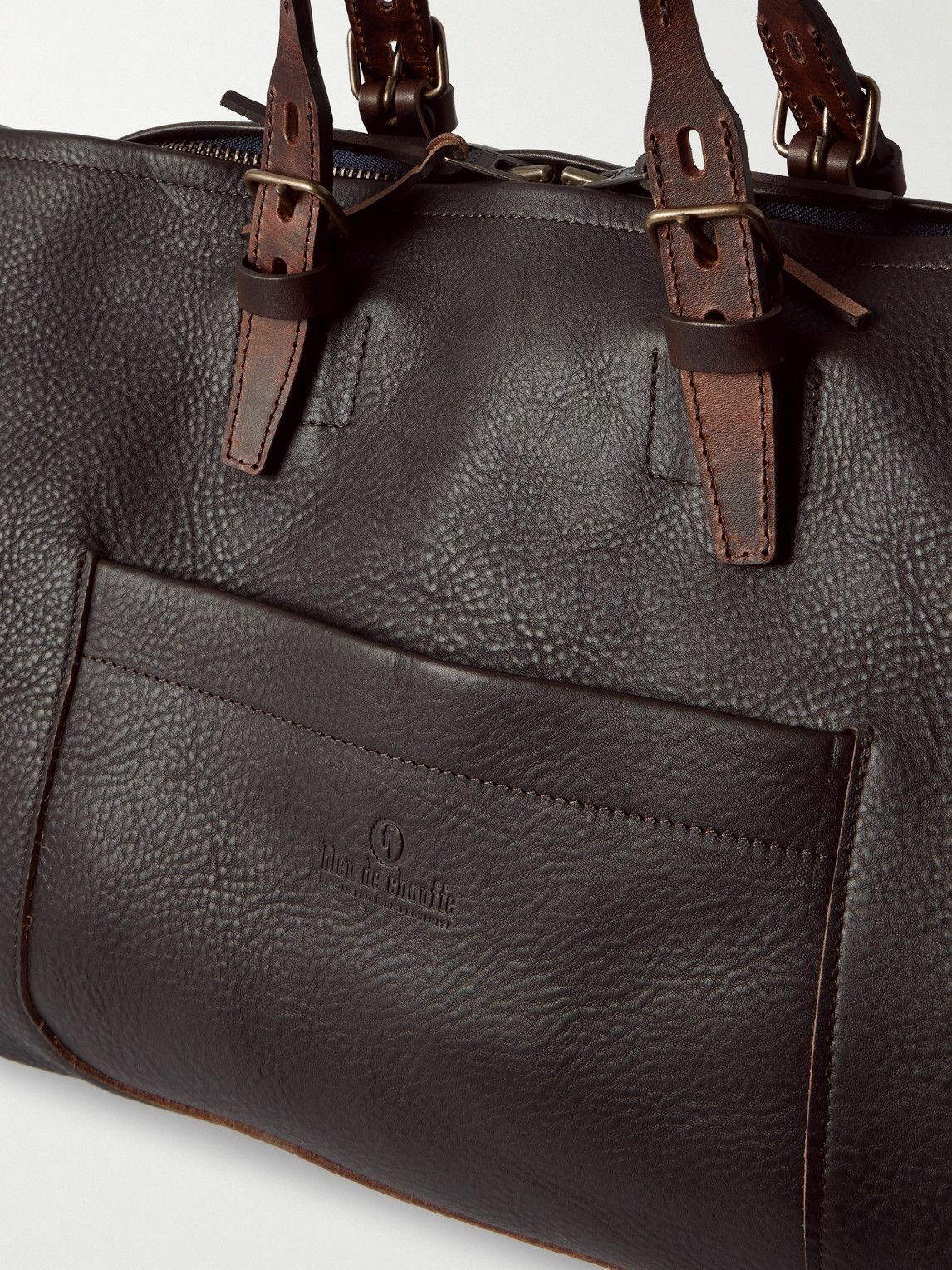 Bleu de Chauffe - Full-Grain Leather Weekend Bag
