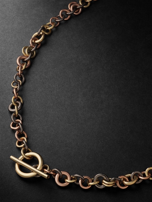 Photo: Spinelli Kilcollin - Yellow Gold, Rose Gold and Rhodium-Plated Necklace