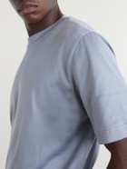 Eleventy - Cotton-Jersey T-Shirt - Blue