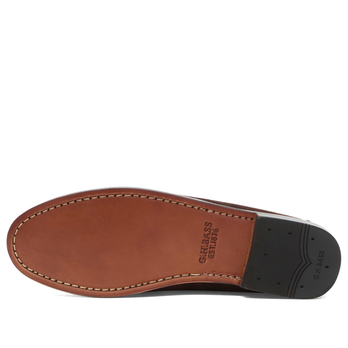 Bass Weejuns Women's Penny Suede Loafer in Chocolate Suede