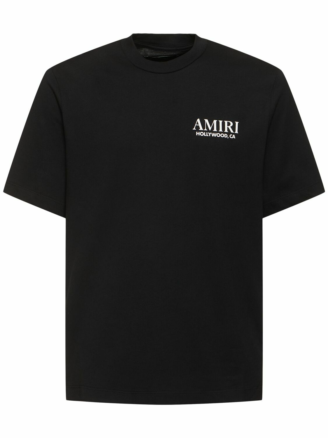 国内発送/送料関税込【AMIRI】 Bones T-Shirt AMIRI Bones Stacked Cotton T-shirt Amiri