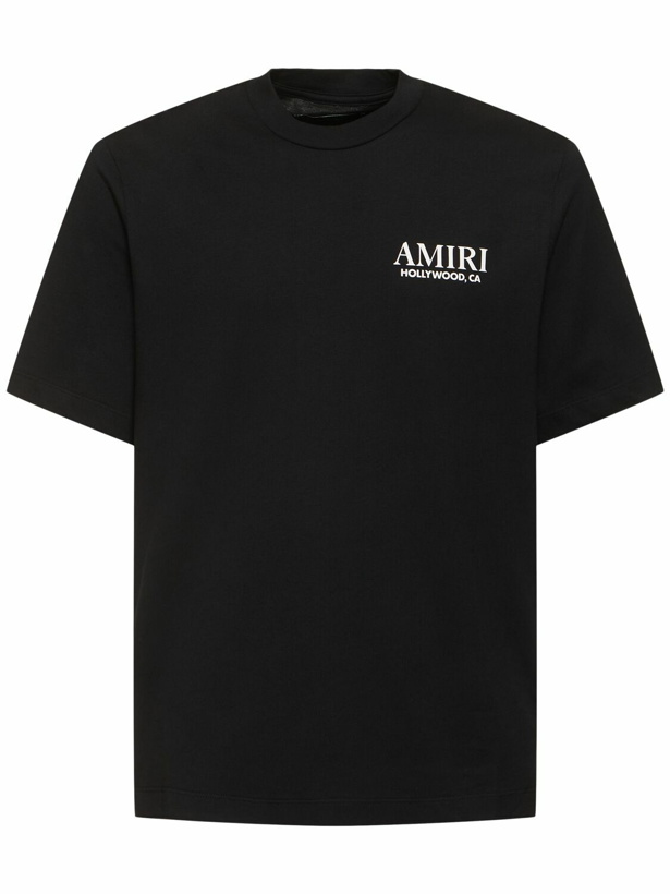 Photo: AMIRI Bones Stacked Cotton T-shirt