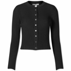 Paco Rabanne Women's Buttoned Cardigan in Black