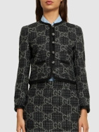 GUCCI - Gg Wool Blend Tweed Jacket