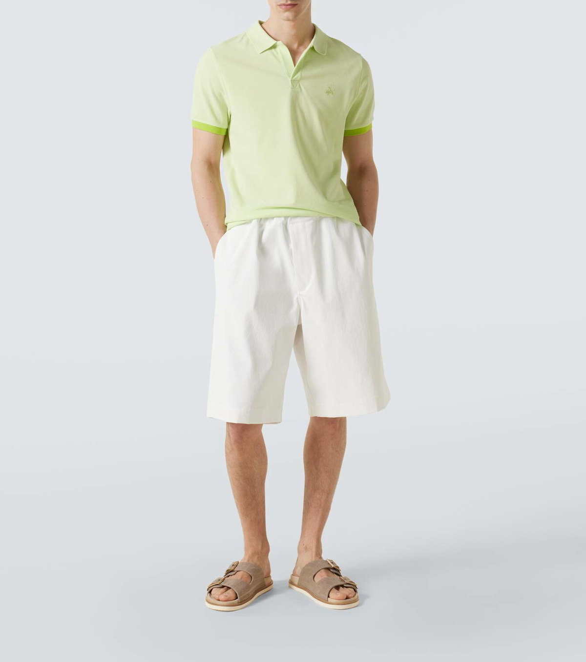VILEBREQUIN Boys Changing Cotton Pique Polo Shirt Solid