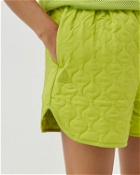 Melody Ehsani Beth Quilted Short Green - Womens - Casual Shorts