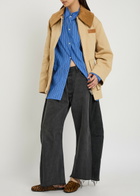 B Sides Vintage Lasso Relaxed Barrel-leg Jeans Black