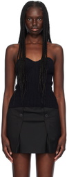 WARDROBE.NYC Black Sweetheart Tank Top