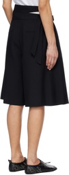 Chloé Black Double Waistband Shorts