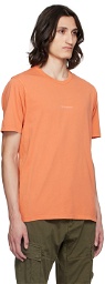 C.P. Company Orange Printed T-Shirt