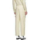 AMI Alexandre Mattiussi Off-White Worker Straight-Fit Trousers