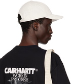 Carhartt Work In Progress White Madison Logo Cap