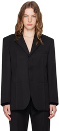 JACQUEMUS Black La Casa 'La veste d'Homme' Blazer