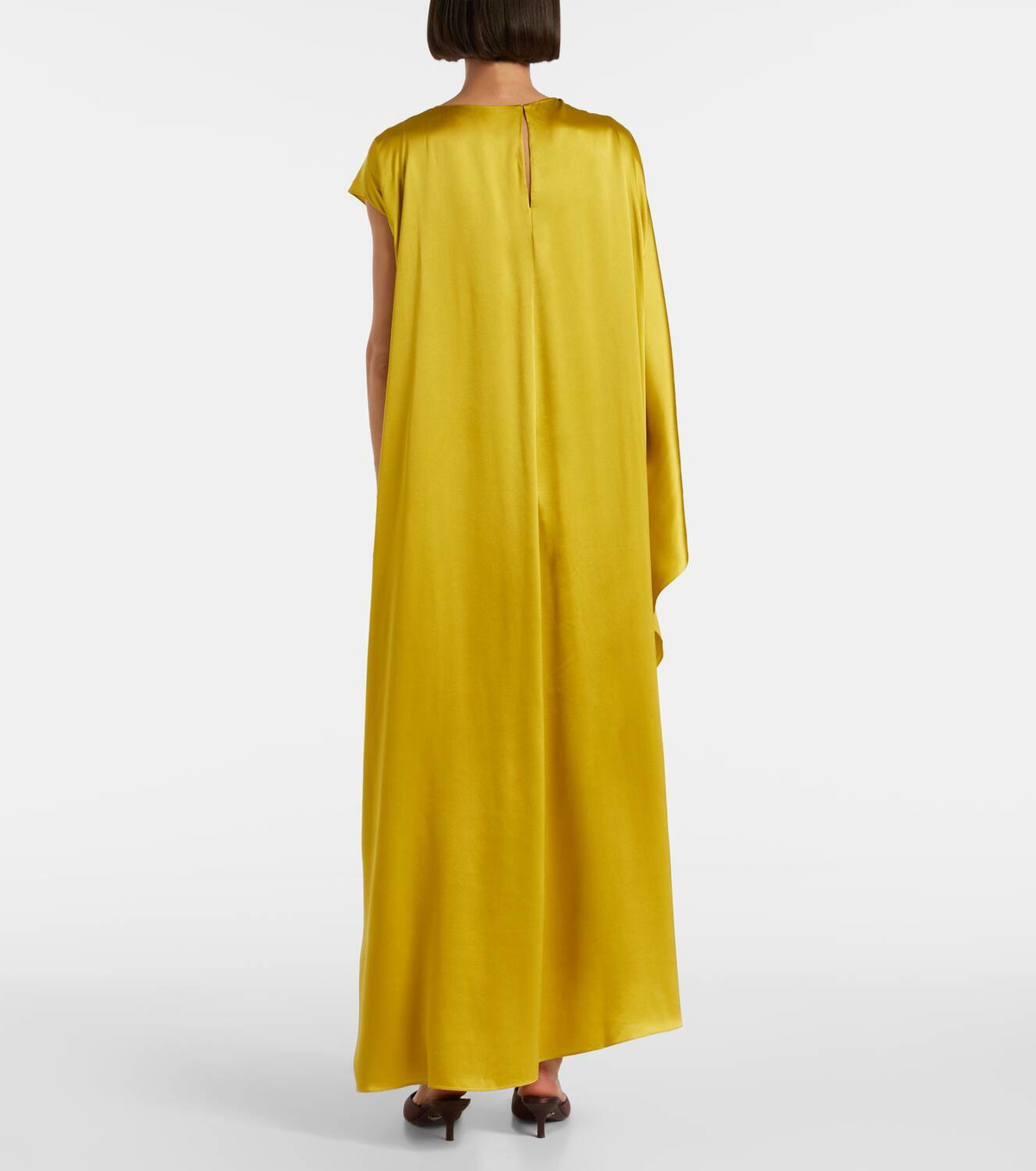 Roksanda Hiba caped silk gown