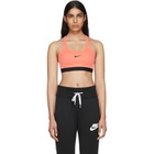 Nike Pink Classic Strappy Sports Bra