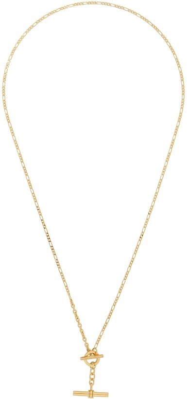 Photo: Bottega Veneta Gold Chain Toggle Necklace