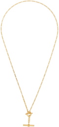 Bottega Veneta Gold Chain Toggle Necklace