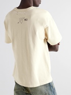 Reese Cooper® - Juliet Johnstone Printed Cotton-Jersey T-Shirt - Neutrals
