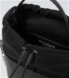 Maison Margiela - 5AC leather and cotton shoulder bag