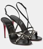 Christian Louboutin Tatooshka Spikes leather sandals