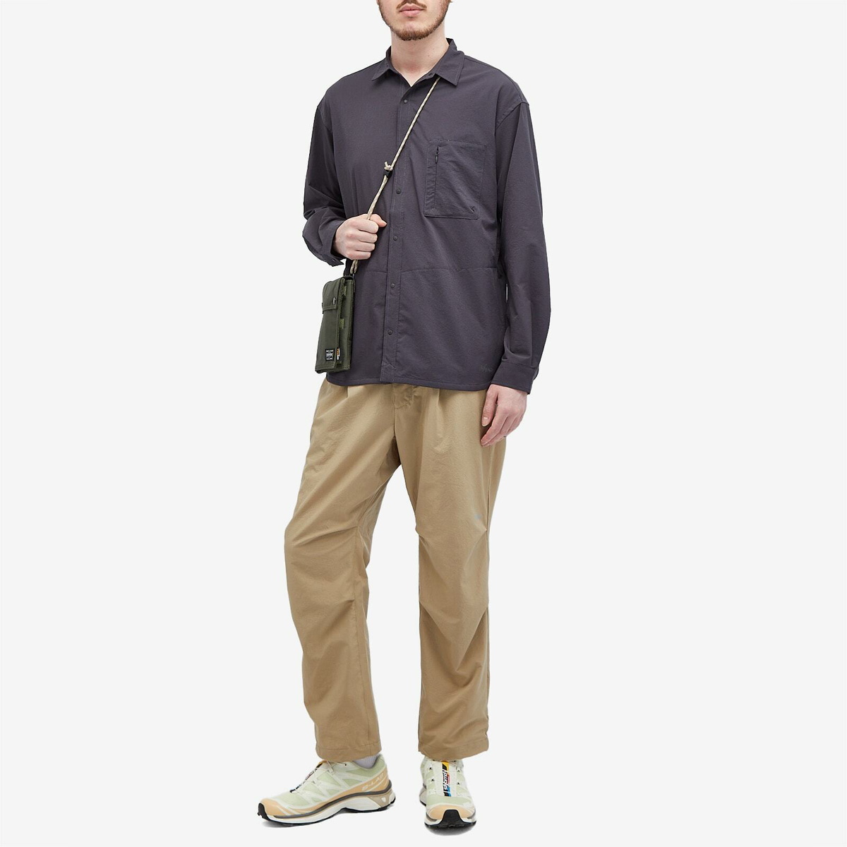 NANGA　DotAir®️COMFY　PANTS NANGA DotAir® comfy pant | BLACK | SEVENSTORE