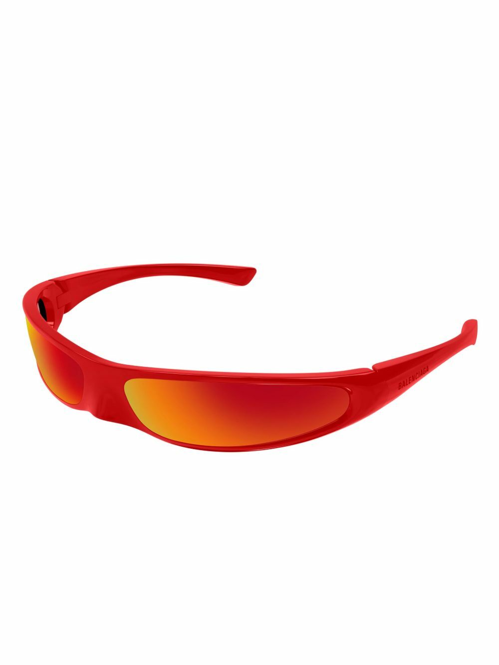 Balenciaga Eyewear Red Blade Sunglasses