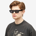Off-White Sunglasses Men's Off-White Manchester Sunglasses in Black/Dark Grey 