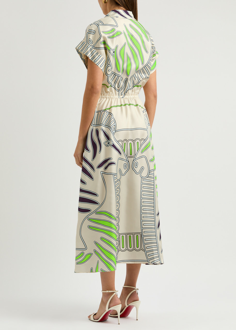 flowy dress short MIKUTA