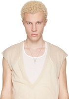 Rick Owens Pentagram Charm Necklace
