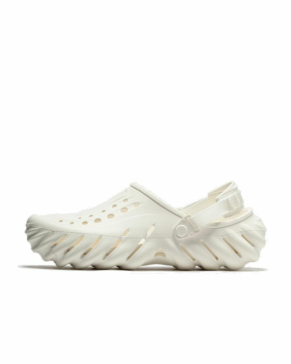 Photo: Crocs Echo Clog White - Mens - Sandals & Slides