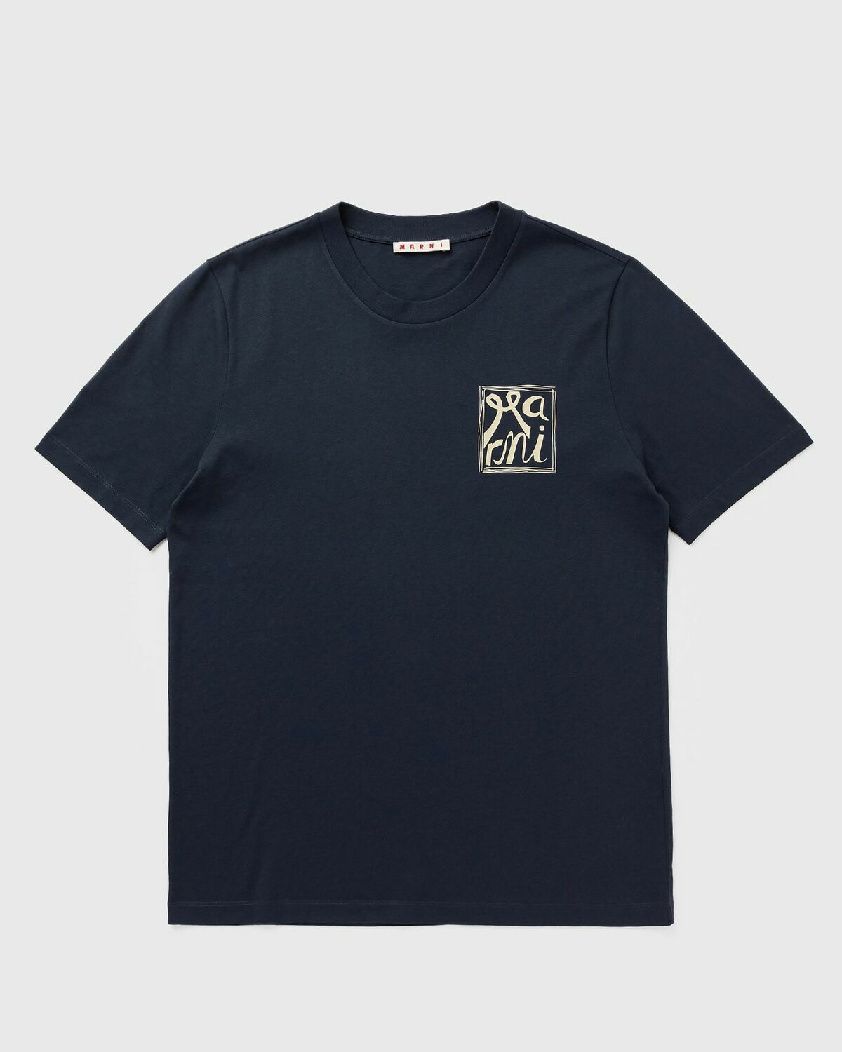 Marni T-SHIRT Blue Mens Shortsleefe